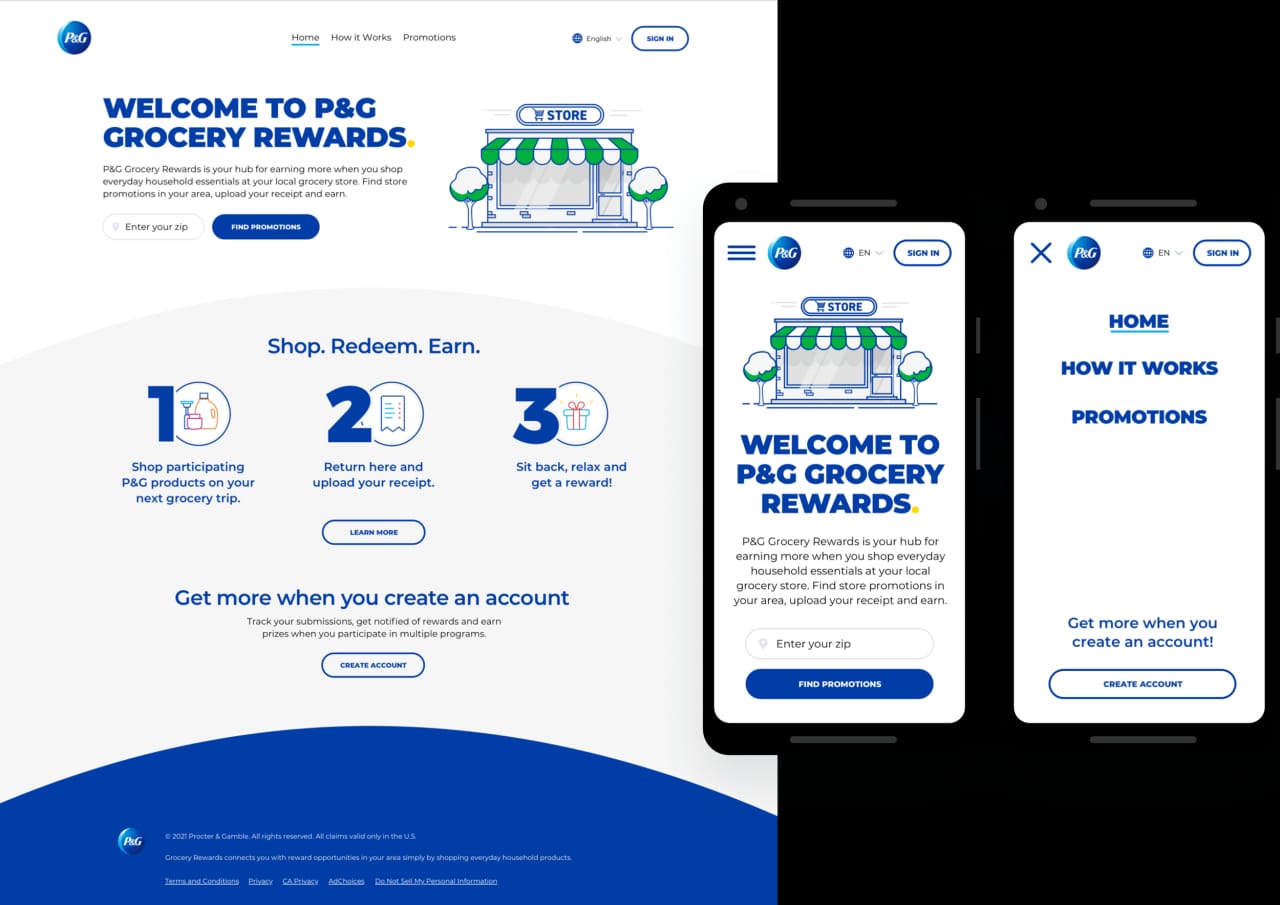 P&G Grocery Rewards