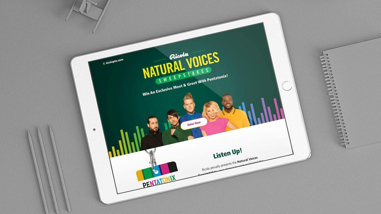 Ricola + Pentatonix: Natural Voices Sweepstakes